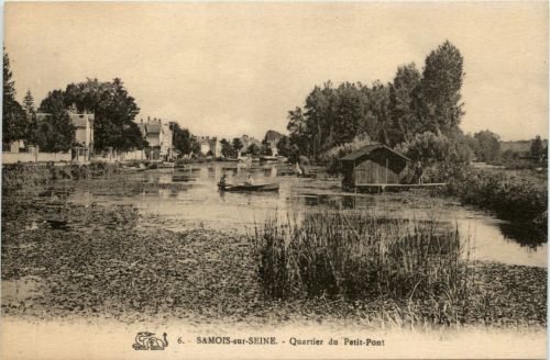 Samois sur Seine - Quartier du Petit Pont