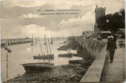 Sables D Olonne - Clair de lune