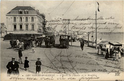 Sables D Olonne - L Hotel de l Ocean - Tramway