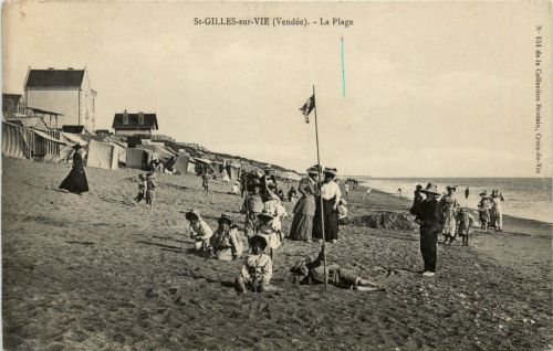 St. Gilles sur Vie - La plage - Vendee