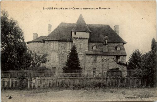 St. Hust - Chateau Historique de Bonnefont - Hte-Vienne