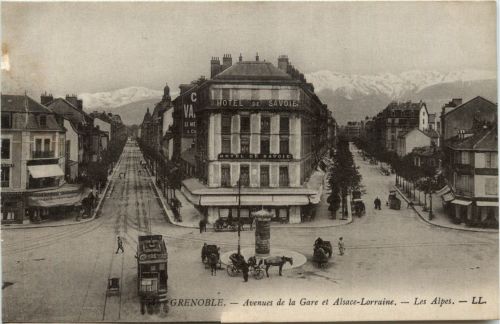 Grenoble - Avenues de la Gare