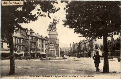 Aix les Bains - Square Alfred Boucher