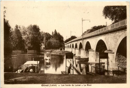 Olivet - Les Bords du Loiret - Le Pont