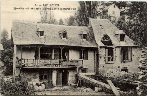 Lourdes - Moulin ou est nee Bernadette Soubirous - 65