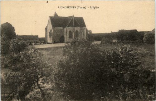 Lignorelles - L Eglise - Yonne