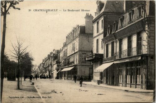 Chatellerault - Le Boulevard Blossac