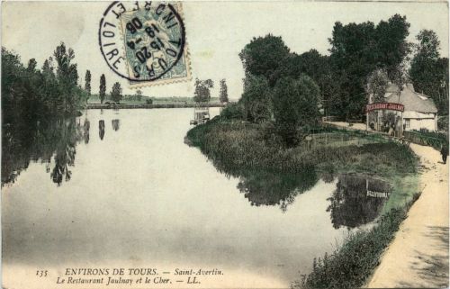 Saint Avertin - Le Restaurant Jaulnay et le Cher - Indre et Loire - 37