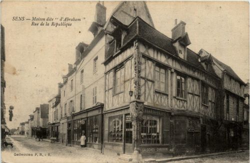 Sens - Maison dite d Abraham - Yonne - 89