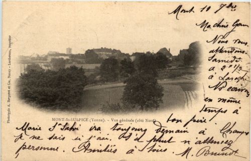 Mont St. Sulpice - Yonne - 89