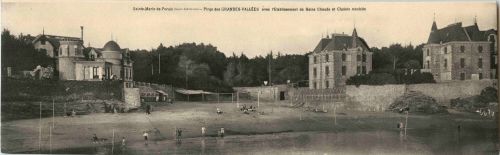 Pornic - Sainte Marie de Pornic - Plage des Grandes Vallees - Klappkarte - Loire Atlantique - 44