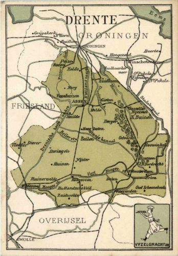 Drente - Map - Vyzekgracht 28 Broodfabriken