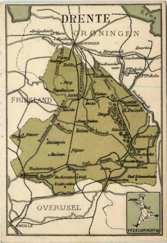 Drente - Map - Vyzekgracht 28 Broodfabriken