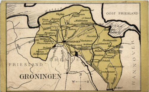 Groningen - Map