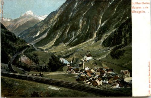 Wassen - Gotthardbahn