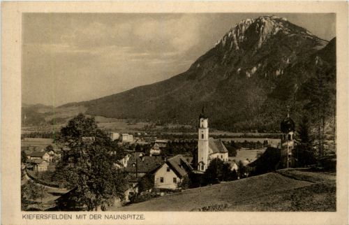 Oberbayern/div.Orte und Umgebung - Kiefersfelden mit der Naunspitze