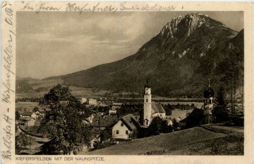 Oberbayern/div.Orte und Umgebung - Kiefersfelden mit der Naunspitze