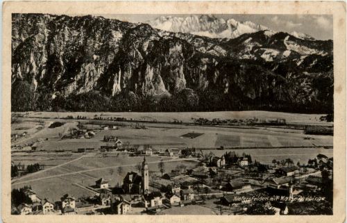 Oberbayern/ div. Orte und Umgebung - Kiefersfelden am Inn mit Kaisergebirge