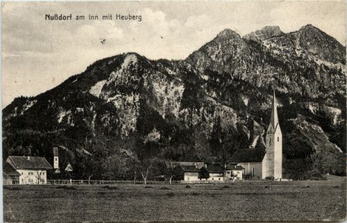 Oberbayern/ div. Orte und Umgebung - Nussdorf am Inn mit Heuberg