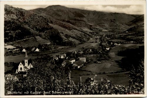 Schwarzwald, Freiburg i.B. und div.Orte mit Umgebung - Glottertal mit Kandel
