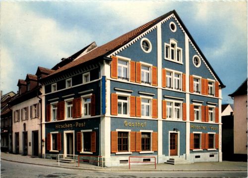 Schwarzwald, Freiburg i.B. und div.Orte mit Umgebung - Elzach, Gasthof Hirschen