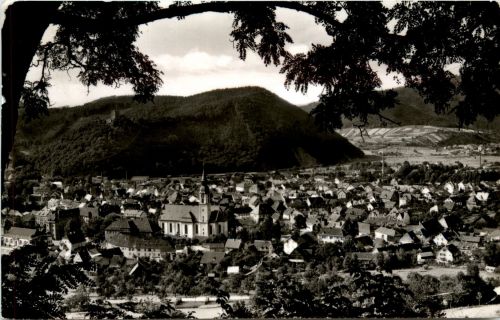 Schwarzwald, Freiburg i.B. und div.Orte mit Umgebung - Waldkirch, Blick vom Ehrenmal