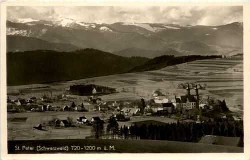 Schwarzwald, Freiburg i.B. und div.Orte mit Umgebung - St.Peter,