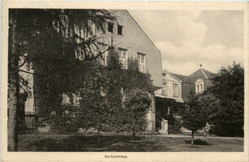 Bayern/Oberpfalz/div.Orte und Umgebung - Wöllershof bei Neustadt a.d. Waldnaab, Kindererholunghseim, Sachsenhaus