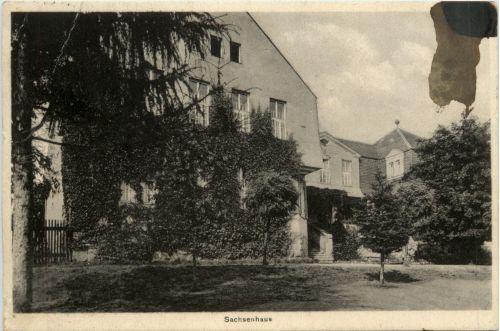 Bayern/Oberpfalz/div.Orte und Umgebung - Wöllershof bei Neustadt a.d. Waldnaab, Kindererholungsheim,Sachsenhaus