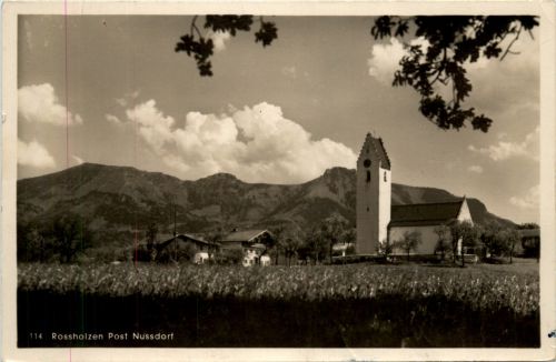Obb/Bayern/Wendelstein/ div.Orte und Umgebung - Gasthof Rossholzen Post Nussdorf