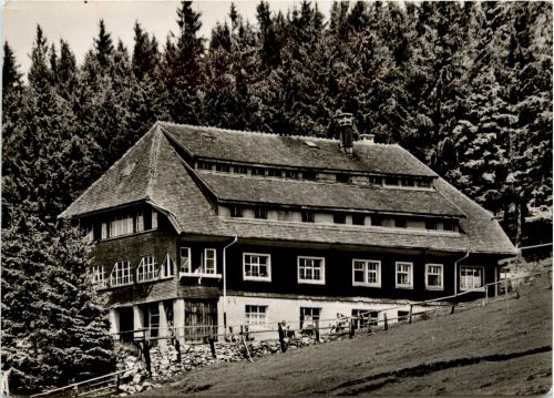 Ba-Wü/Schwarzwald/Freiburg/div.Orte und Umgebung - Schauinsland - Schullandheim Luginsland