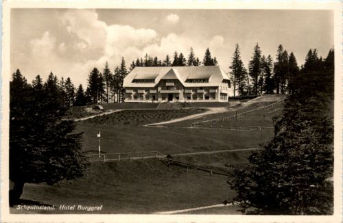 Ba-Wü/Schwarzwald/Freiburg/div.Orte und Umgebung - Schauinsland, Hotel Burggraf