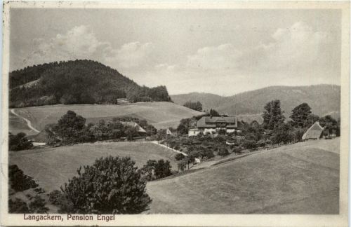 Freiburg- Langackern, Pension Engel