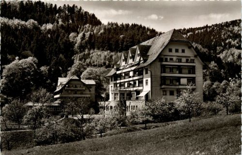 Ba-Wü/Schwarzwald/Freiburg/div.Orte und Umgebung - Sanatorium Glotterbad, Oberglottertal
