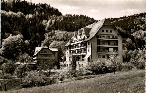 Ba-Wü/Schwarzwald/Freiburg/div.Orte und Umgebung - Sanatorium Glotterbad, Oberglottertal