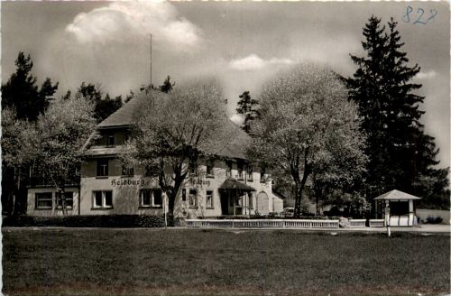 Ba-Wü/Schwarzwald/Freiburg/div.Orte und Umgebung - Elzach, Schwarzwald, Gasthaus Heidburg