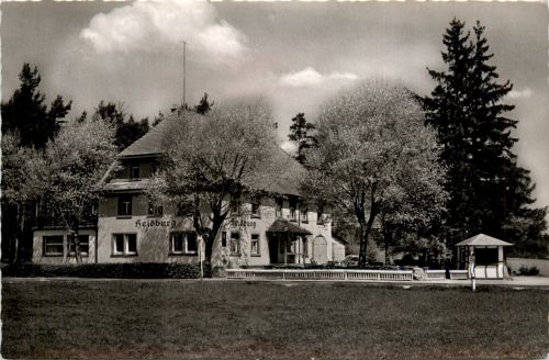 Ba-Wü/Schwarzwald/Freiburg/div.Orte und Umgebung - Elzach, Schwarzwald, Gasthaus Heidburg