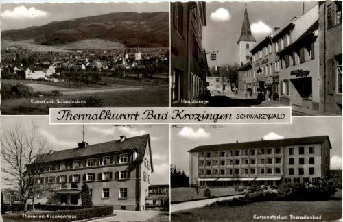 Ba-Wü/Bad Krozingen - Schwarzwald-Sanatorium Kurort Bad Krozingen, div. Bilder