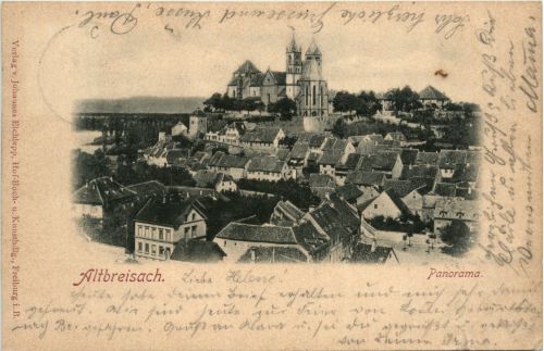 Ba-Wü/ Breisach - Alt-Breisach - Panorama