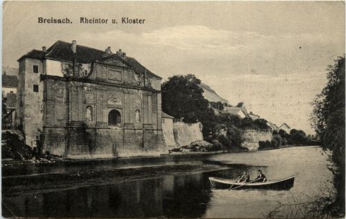 Ba-Wü/ Breisach - Rheintor und Kloster