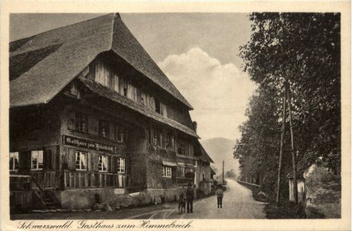 Ba-Wü/Schwarzwald/Breisgau/div. Orte und Umgebung - Gasthaus zum Himmelreich, Schwarzwald