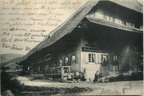 Ba-Wü/Schwarzwald/Breisgau/div. Orte und Umgebung - Gasthaus zum Himmelreich