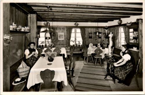 Ba-Wü/Schwarzwald/Breisgau/div. Orte und Umgebung - Kirchzarten, Hotel Burggraf, Hans-Thoma-Stube
