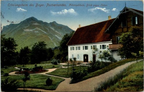 Brannenburg, Erholungsheim des Bayr.Postverbandes, Nebengebäude