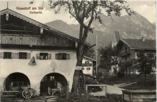 Bayern/Oberpfalz/div. Orte und Umgebung - Nussdorf am Inn, Dorfpartie