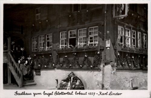 Ba-Wü/Schwarzwald/ div.Orte und Umgebung - Glottertal, Gasthaus z. Engel