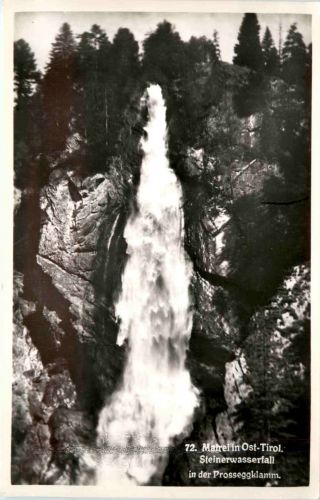 Matrei i O., Steinwasserfall in der Prosseggklamm