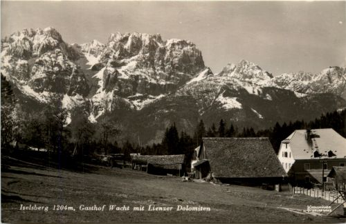 Iselsberg, Gasthof Wacht mit Lienzer Dolomiten