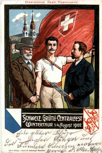 Winterthur - Schweiz. Grütli Centralfest 1902