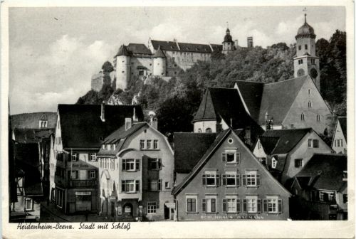Heidenheim Brenz - Stadt mit Schloss